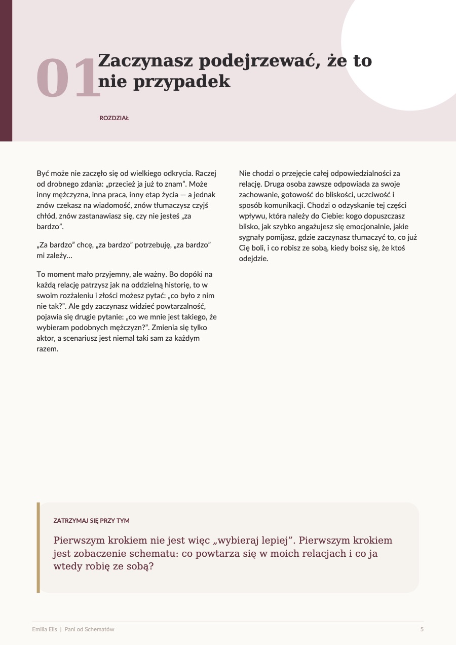 Strona 5 e-booka: pierwszy rozdział